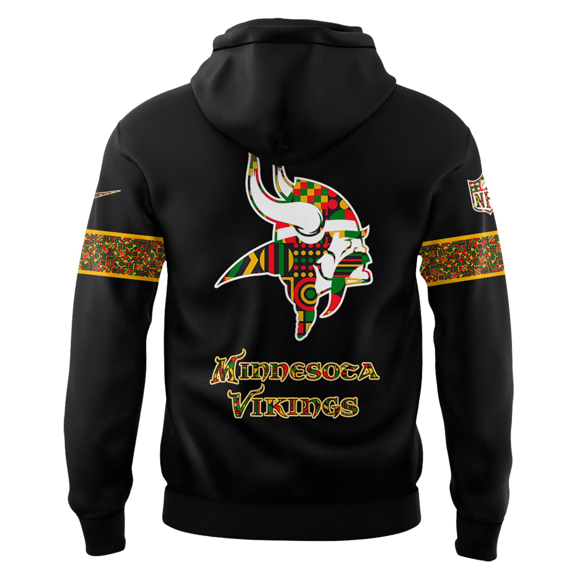 Limited Edition Minnesota Vikings x Black History Month Hoodie Gift For Fan 2025