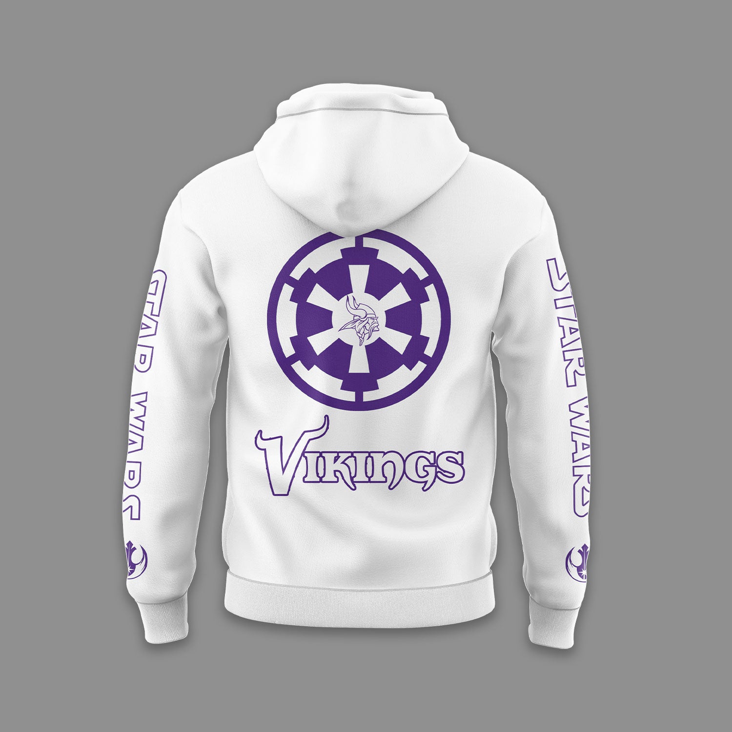 Limited Edition Minnesota Viking x Storm Trooper Hoodie 2024