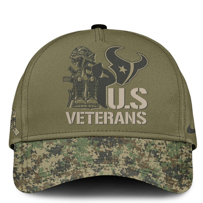.HOU-Veteran Day 2025 Hoodie Limited Edions