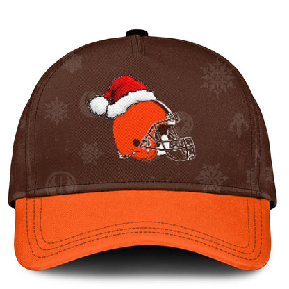 Unisex Browns Merry Christmas The Force Edition Hoodie