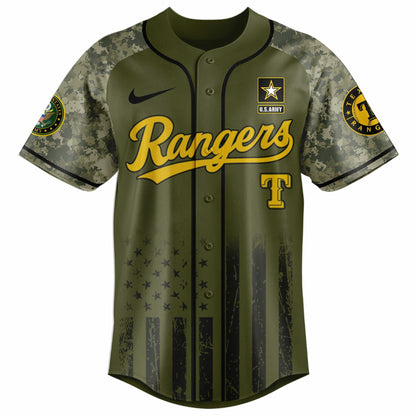 Texas Rangers x 250 U.S. ARMY Jersey 03
