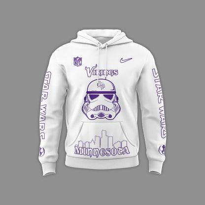 Limited Edition Minnesota Viking x Storm Trooper Hoodie 2024