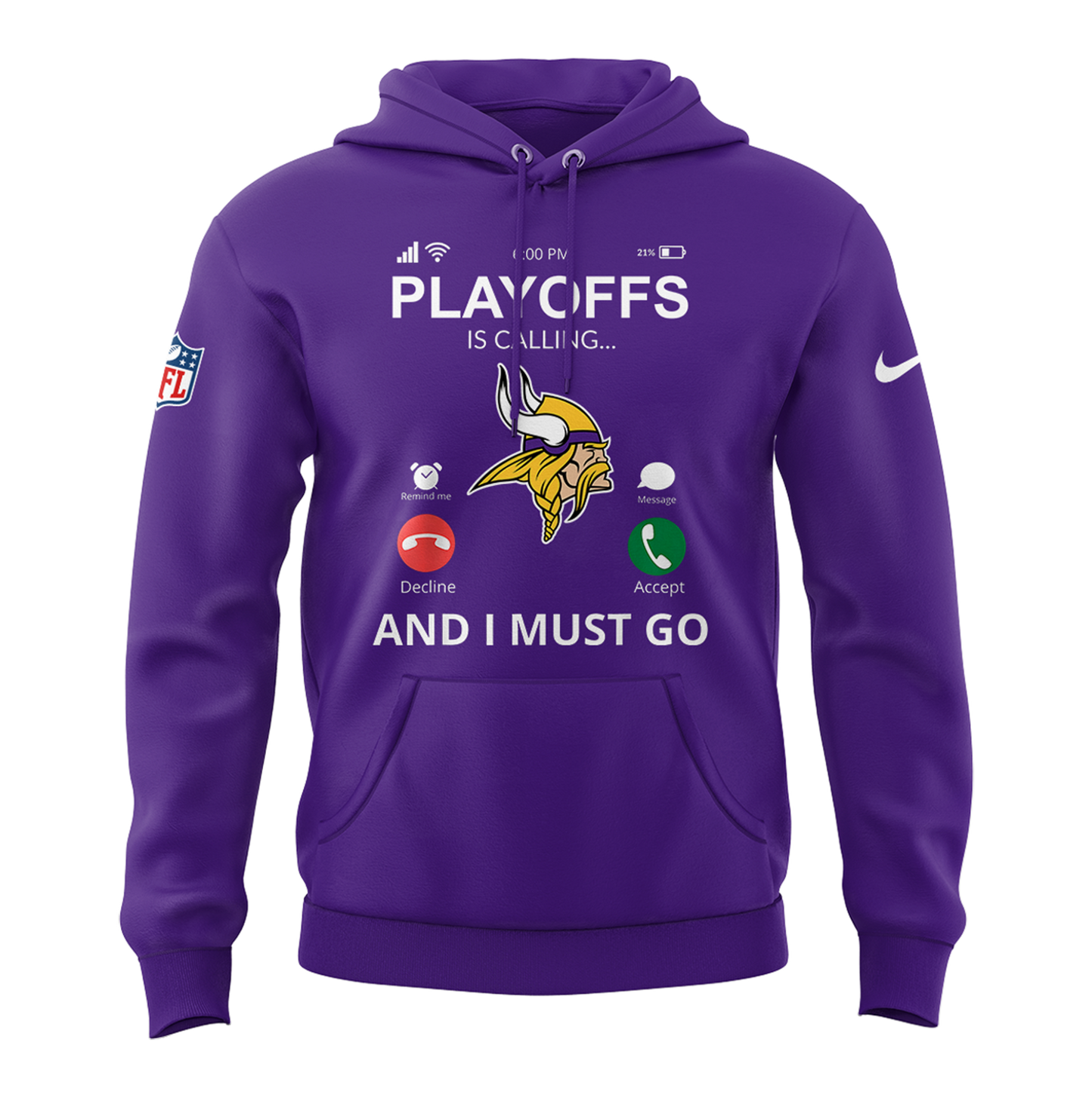 Limited Edition Minnesota Vikings Hoodie Gift For Fan 2024