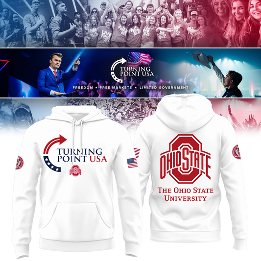 Limited Edition Ohio State Buckeyes x Turning Point USA Hoodie