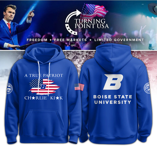 Limited Edition Boise State University x Turning Point USA Hoodie