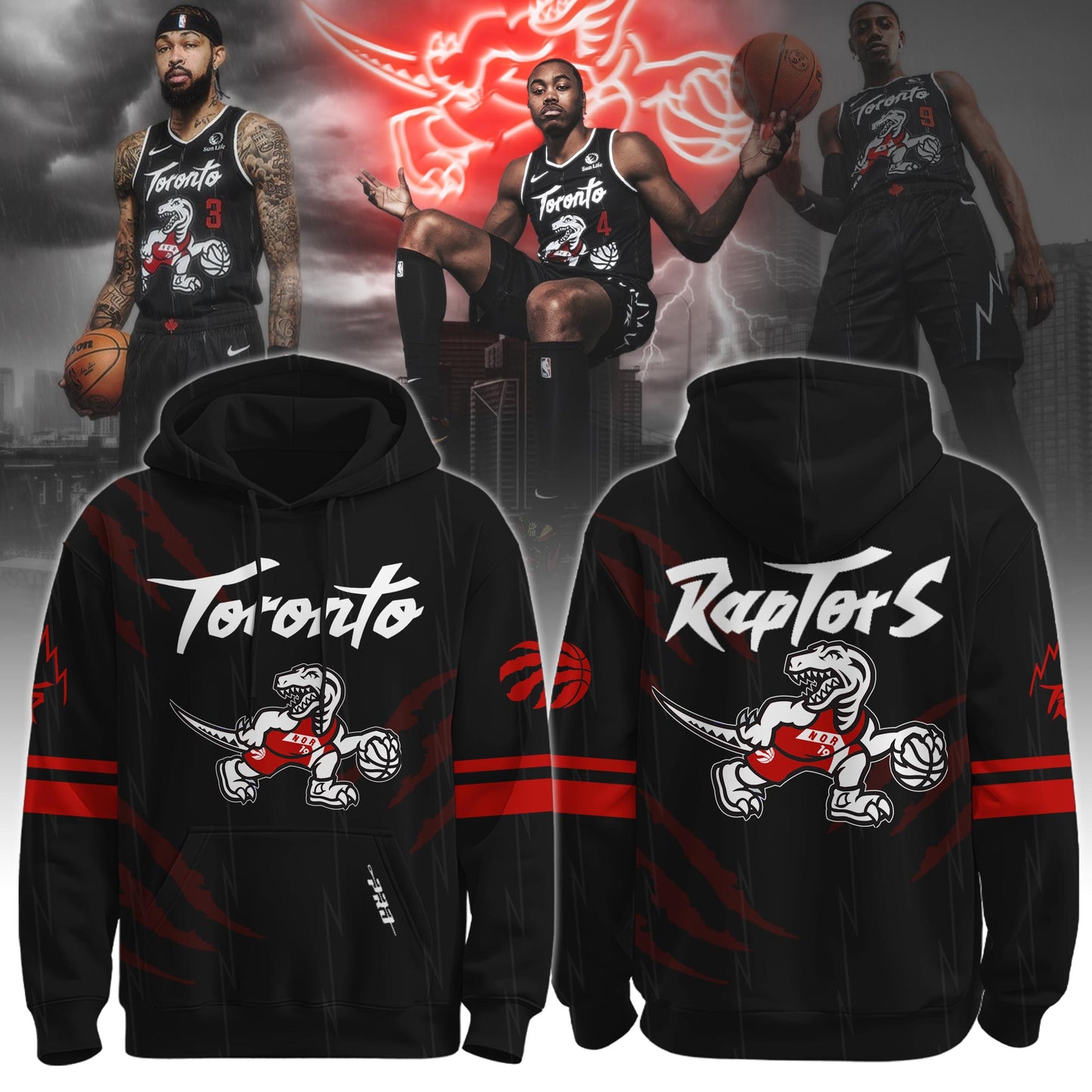 Unisex Raptors 2025 City Edition Hoodie