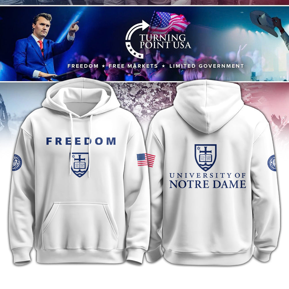 .    Notre Dame Campus Freedom Hoodie