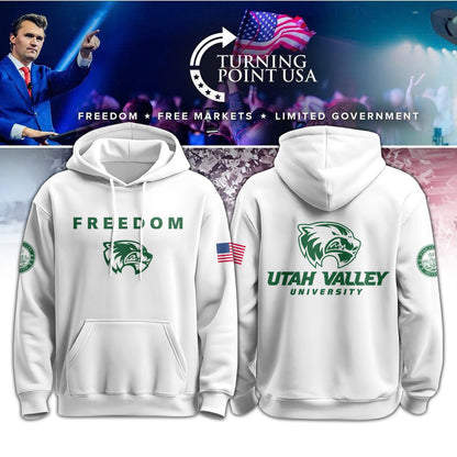 Limited Edition Utah Valley University x Turning Point USA Hoodie