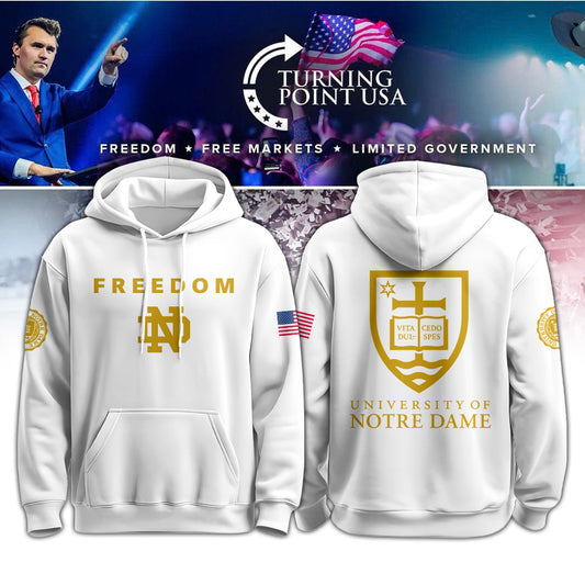 .Notre Dame Campus Freedom Hoodie