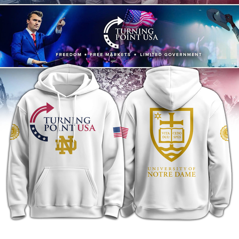 .    Notre  Dame Campus Freedom Hoodie