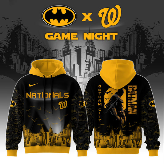Washington Nationals x DC Batman Game Night Special Edition Hoodie