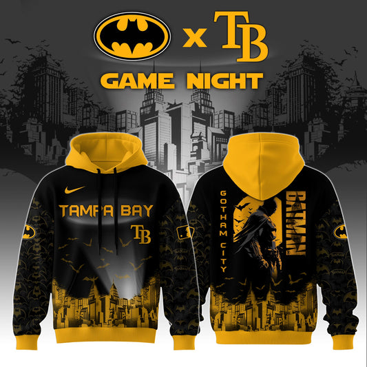 Tampa Bay Rays x DC Batman Game Night Special Edition Hoodie