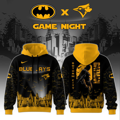 Toronto Blue Jays x DC Batman Game Night Special Edition Hoodie