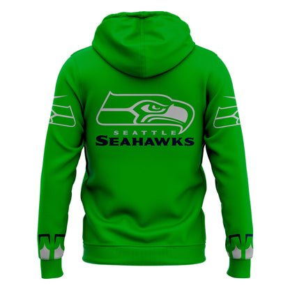 Seattle Seahawks 2025 The Graphic God Hoodie v3