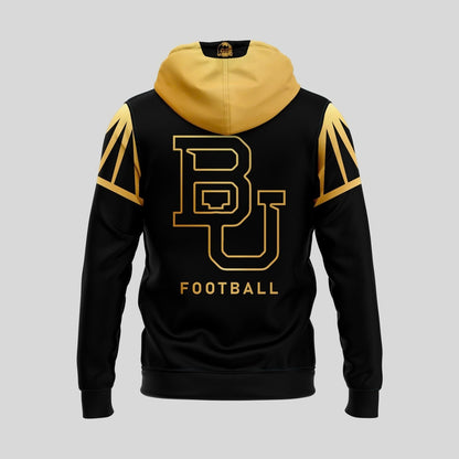 Men's Gold Chrome Baylor Football Hoodie 2025