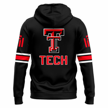 Texas Tech Football 100th Anniversary Ŧhrowbacks Hoodie 2025