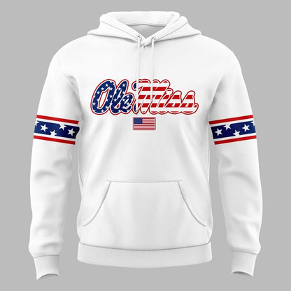 2025 Military Appreciation Ole Miss Wordmark Hoodie