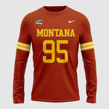 Limited Edition Long Sleeve Montana Griz Football for fans