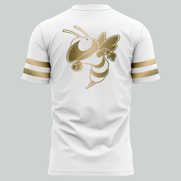 Special New Georgia Tech Football Whites Uniform T-Shirt