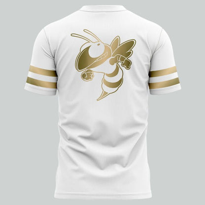 Special New Georgia Tech Football Whites Uniform T-Shirt