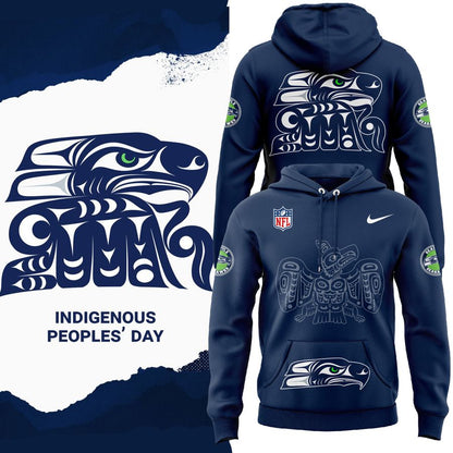 Seattle Seahawks Indigenous Peoples' Day Hoodie