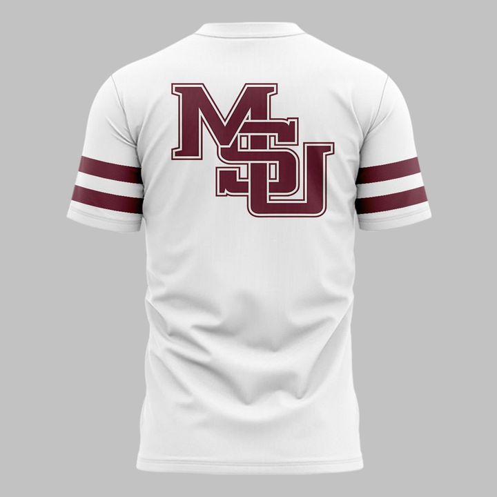 Special Mississippi State Bulldogs Wordmark Logo Uniform Tshirt