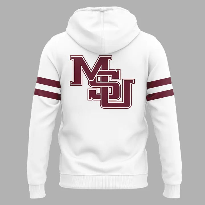 Special Mississippi State Bulldogs Wordmark Logo Uniform Hoodie