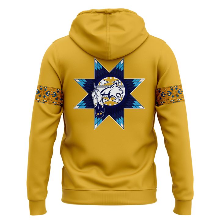 2 Montana State Football Native American Heritage Month Zip Hoodie