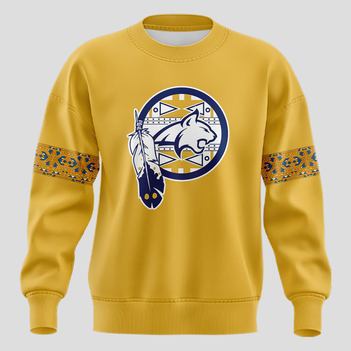 2 Montana State Football Native American Heritage Month Sweatshirt