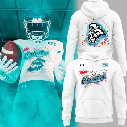 Special New Coastal Football Uniform Hoodie
