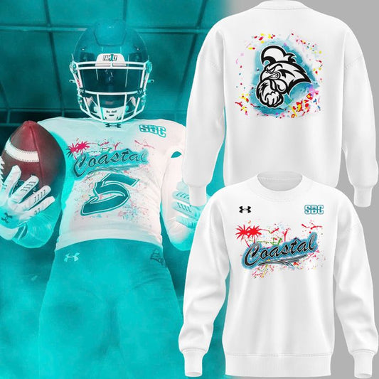 Special New Coastal Football Uniform sweatshirt