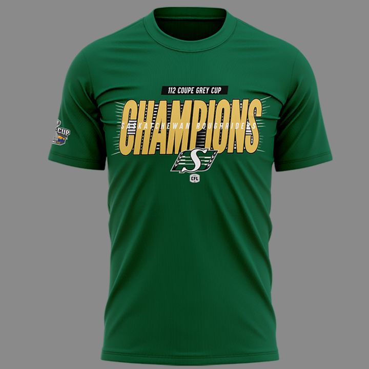 Saskatchewan Roughriders  GreyCup  Champions 2025 Tshirt
