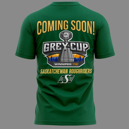 02.Saskatchewan Roughriders  GreyCup  Champions 2025 Tshirt