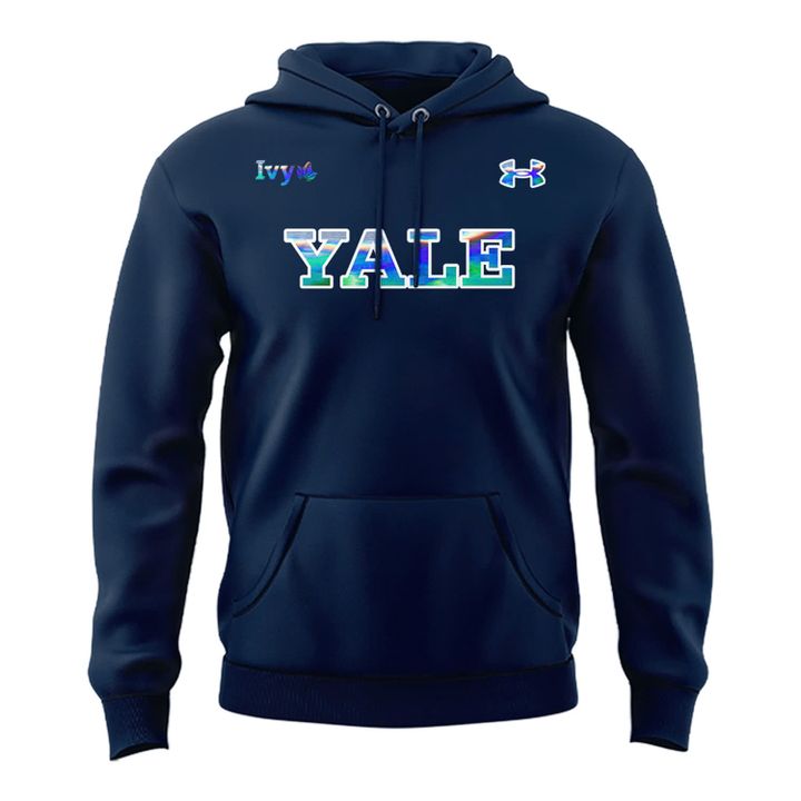 Special New Yale Bulldogs Football Edition Uniform Hoodie.