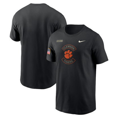 01.Clemson Football x - Military Appreciation 2025 TSHIRT