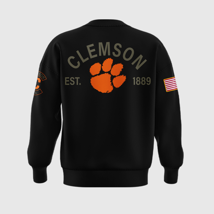 06.Clemson Football x - Military Appreciation SWEATSHIRT