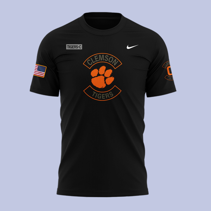 06.Clemson Football x - Military Appreciation  TSHIRT