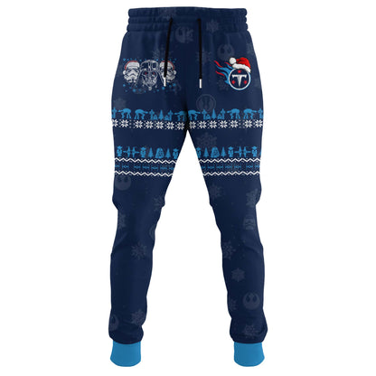 Unisex Titans Merry Christmas The Force Edition Hoodie