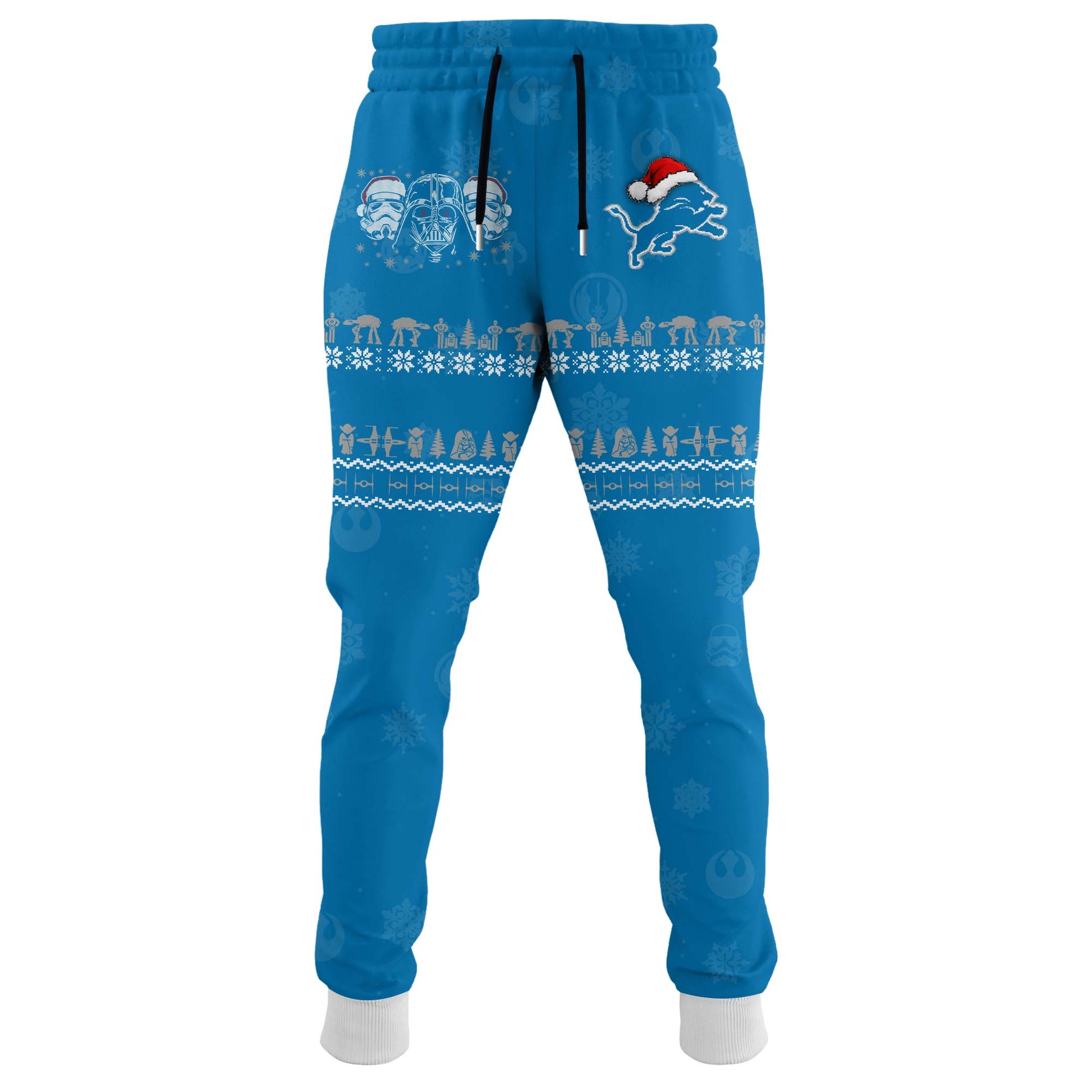 Unisex Lions Merry Christmas The Force Edition Hoodie