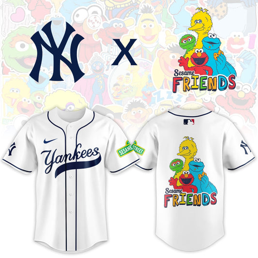 .New York Yankees 2025 Sesame Street Night Limited Jersey