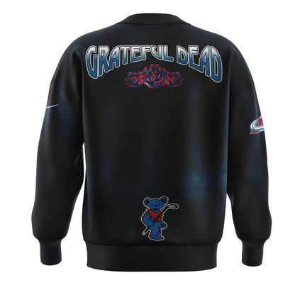 Limited Edition Colorado Avalanche Grateful Dead Night Sweatshirt