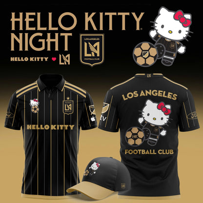Limited Edition Los Angeles Football x Hello Kitty Polo Shirt 2025