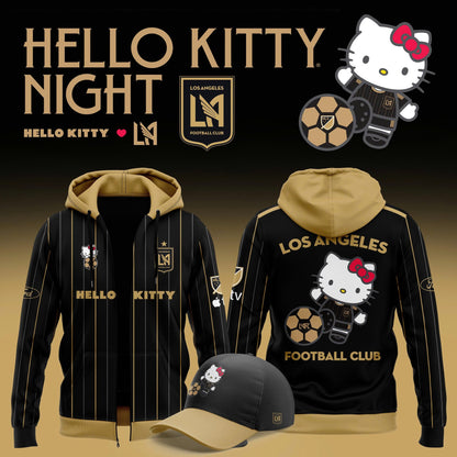 Limited Edition Los Angeles Football x Hello Kitty Zip Hoodie 2025