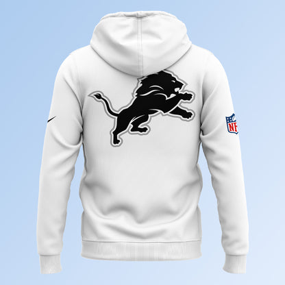 Dan Campbell Detroit Lions Villlain 2025 Limited Hoodie(White)