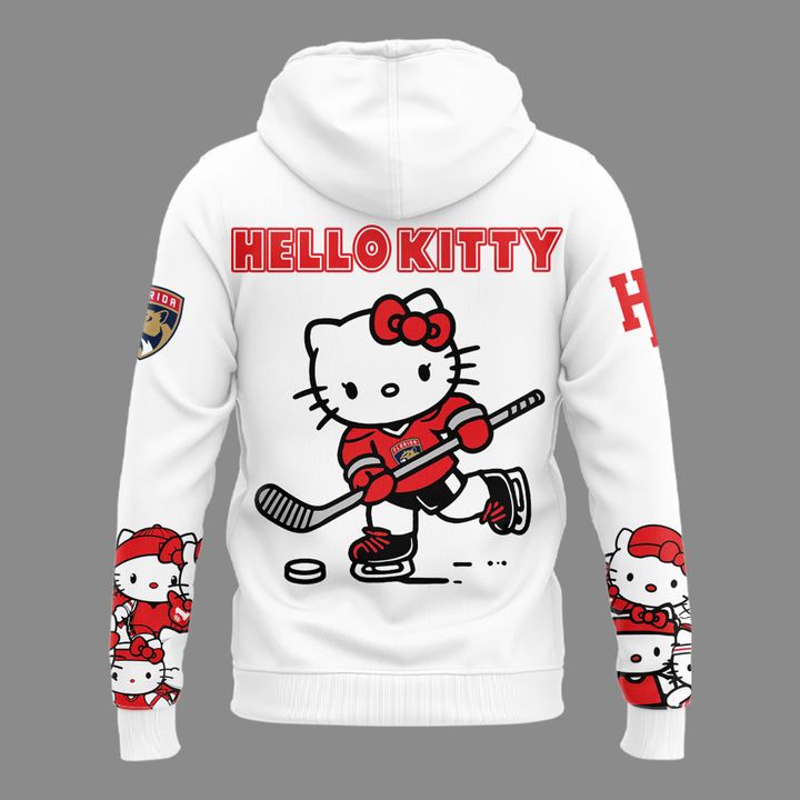 .1 . Florida Panthers  x Hello Kitty Hoodie 2025