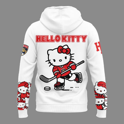 .1 . Florida Panthers  x Hello Kitty Hoodie 2025