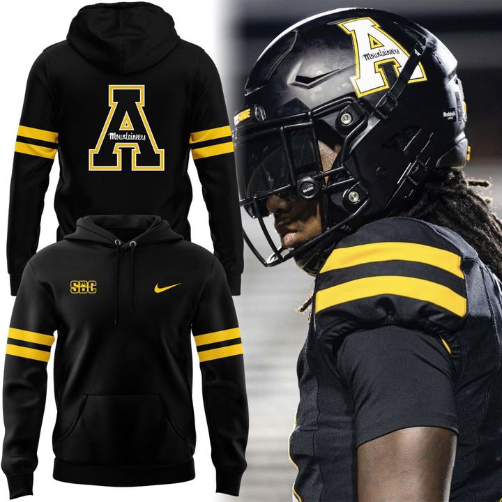 Special New 2025 App State Logo Uniform Hoodie
