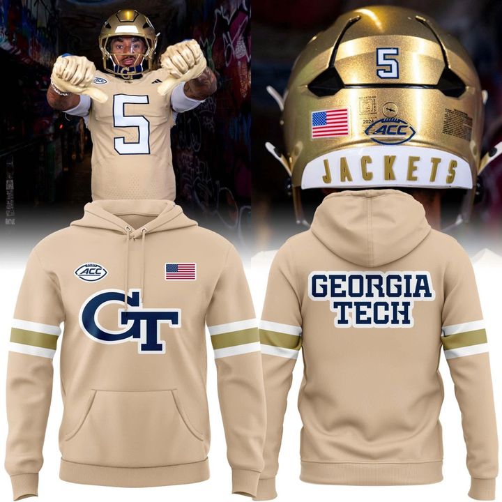 Special New Georgia Tech Wordmark Uniform Hoodie
