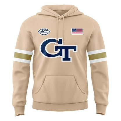 Special New Georgia Tech Wordmark Uniform Hoodie