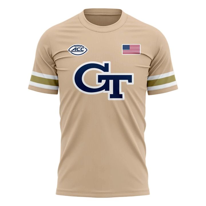 Special New Georgia Tech Wordmark Uniform Tshirt